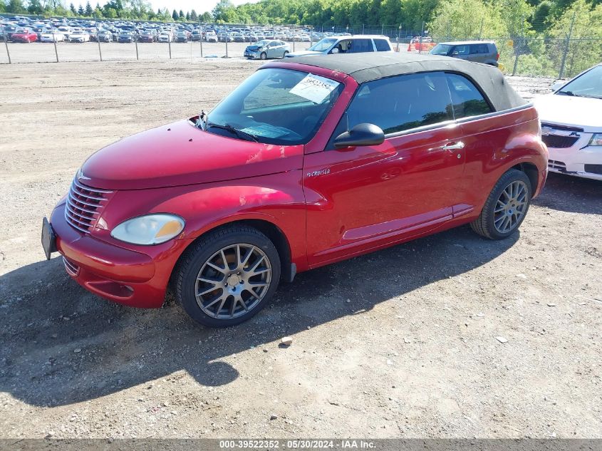 2005 Chrysler Pt Cruiser Gt VIN: 3C3AY75S55T265804 Lot: 39522352