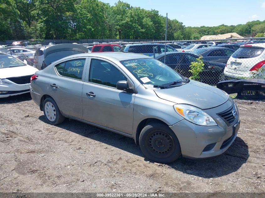 2013 Nissan Versa 1.6 S+ VIN: 3N1CN7AP7DL842204 Lot: 39522361