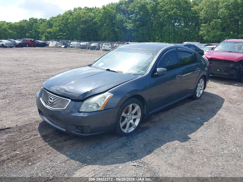 2007 Nissan Maxima 3.5 Se VIN: 1N4BA41EX7C835870 Lot: 39522372