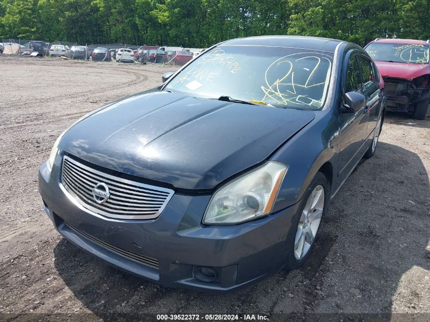 2007 Nissan Maxima 3.5 Se VIN: 1N4BA41EX7C835870 Lot: 39522372