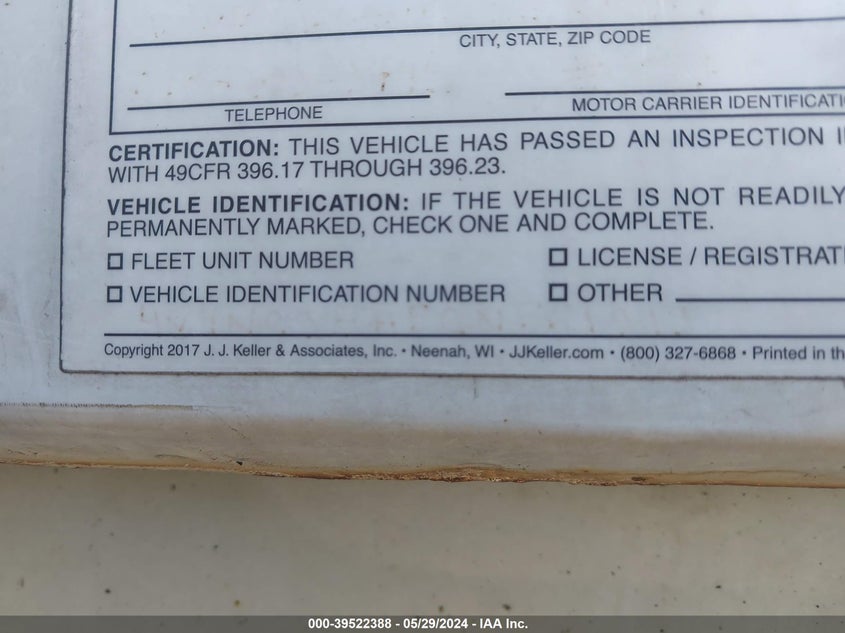 2012 Volvo Vn Vnl VIN: 4V4NC9EH5CN561919 Lot: 39522388