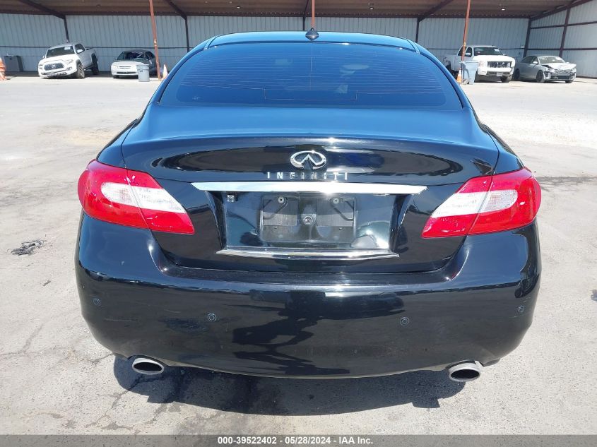 2013 Infiniti M37X VIN: JN1BY1ARXDM603544 Lot: 39522402