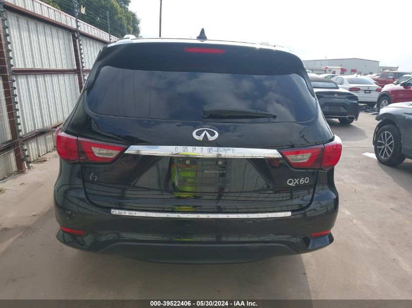 2017 Infiniti Qx60 VIN: 5N1DL0MN1HC542308 Lot: 39522406