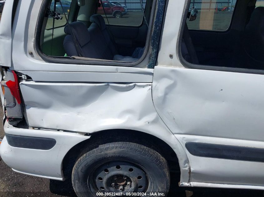 1997 Chevrolet Venture VIN: 1GNDU06E5VD226759 Lot: 39522407