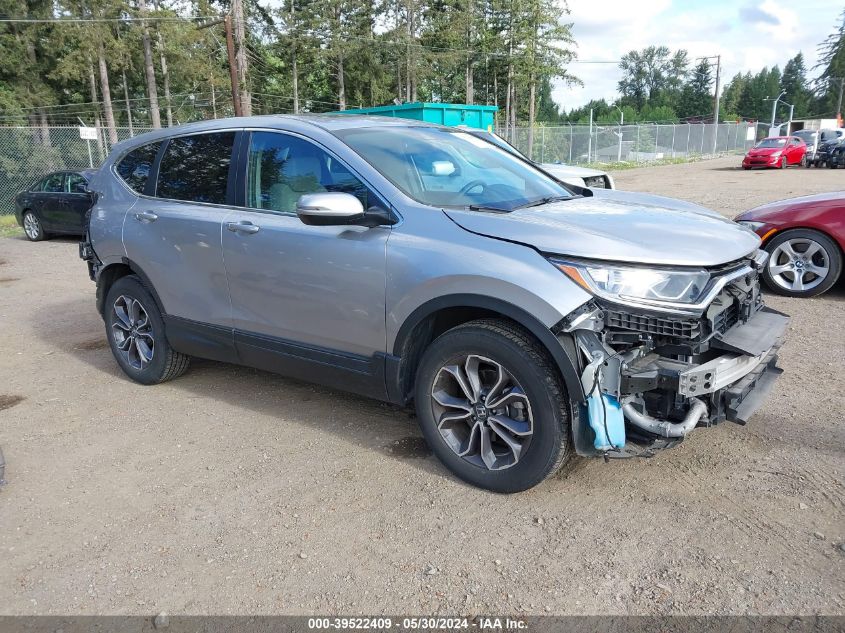 2021 Honda Cr-V Awd Ex VIN: 2HKRW2H53MH645316 Lot: 39522409