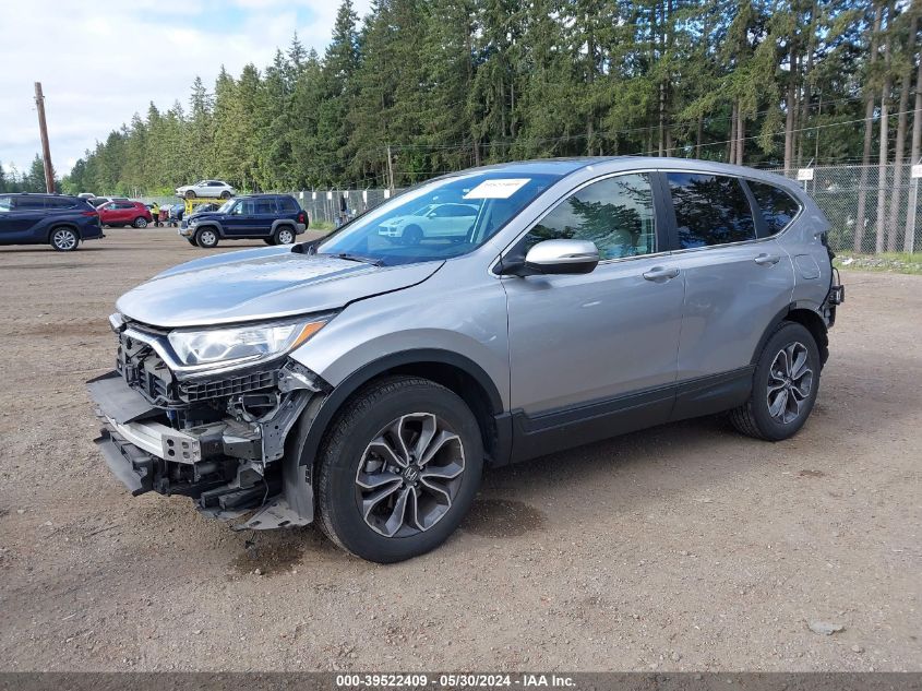 2021 HONDA CR-V AWD EX - 2HKRW2H53MH645316