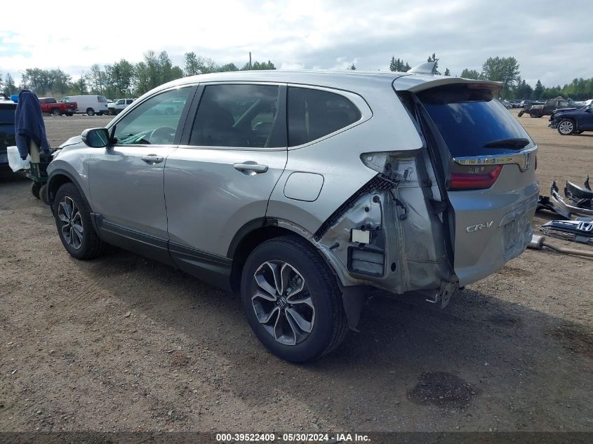 2021 Honda Cr-V Awd Ex VIN: 2HKRW2H53MH645316 Lot: 39522409