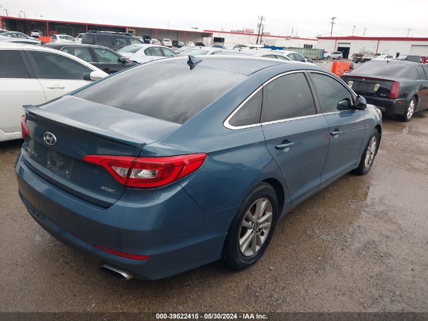 2017 Hyundai Sonata Se VIN: 5NPE24AF4HH474140 Lot: 39522415