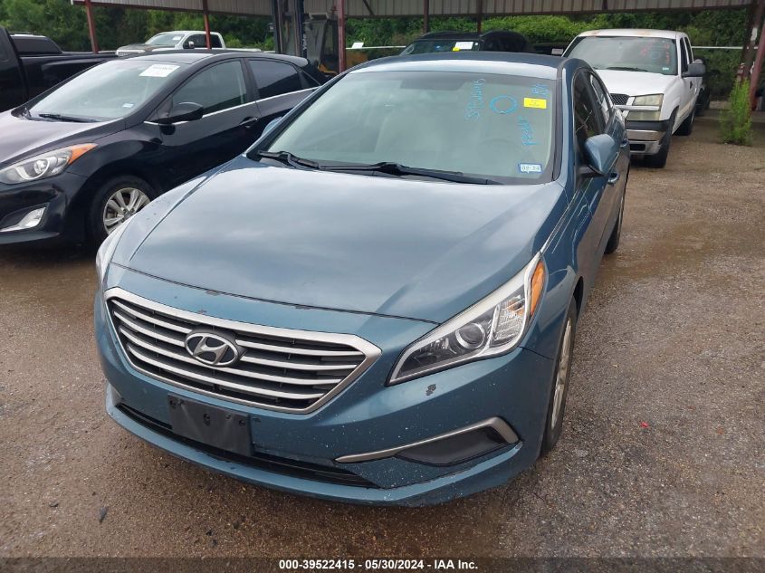 2017 Hyundai Sonata Se VIN: 5NPE24AF4HH474140 Lot: 39522415