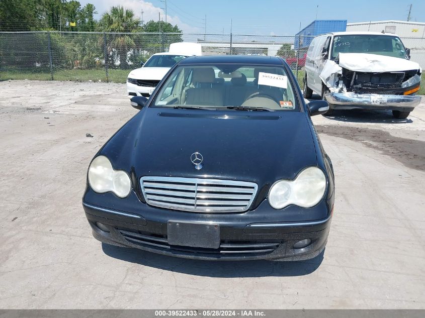 WDBRF92H57F888361 | 2007 MERCEDES-BENZ C 280