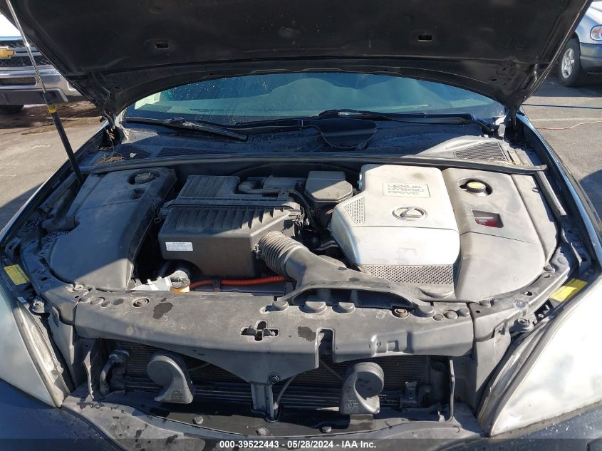 2008 Lexus Rx 400H VIN: JTJHW31U182852410 Lot: 39522443