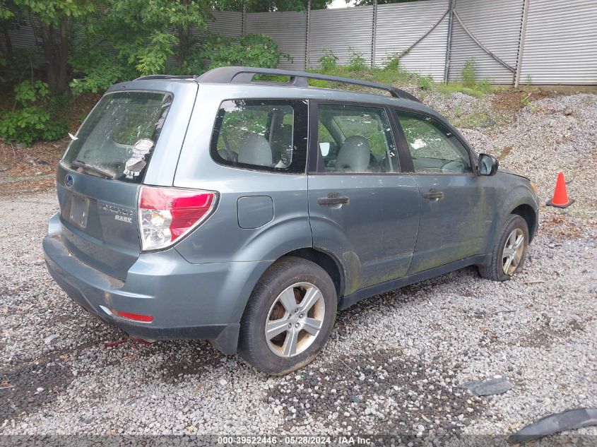 2011 Subaru Forester 2.5X VIN: JF2SHABCXBH753572 Lot: 39522446