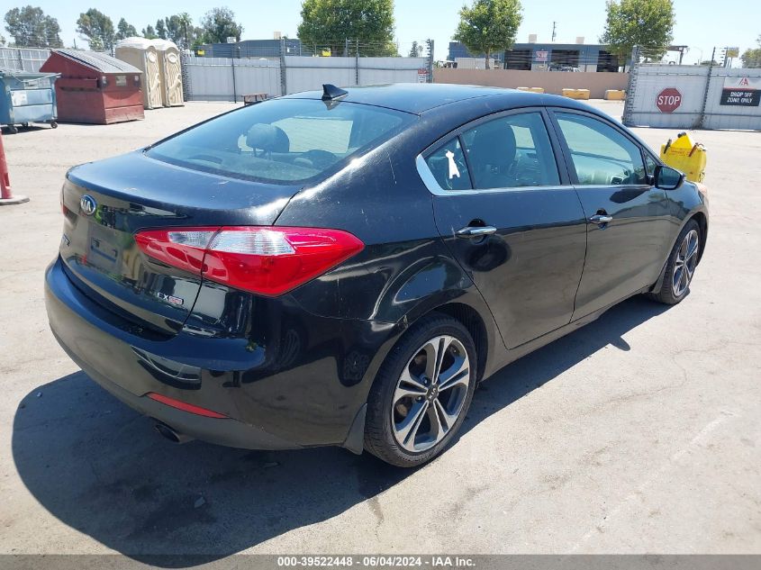 2014 Kia Forte Ex VIN: KNAFX4A83E5231905 Lot: 39522448