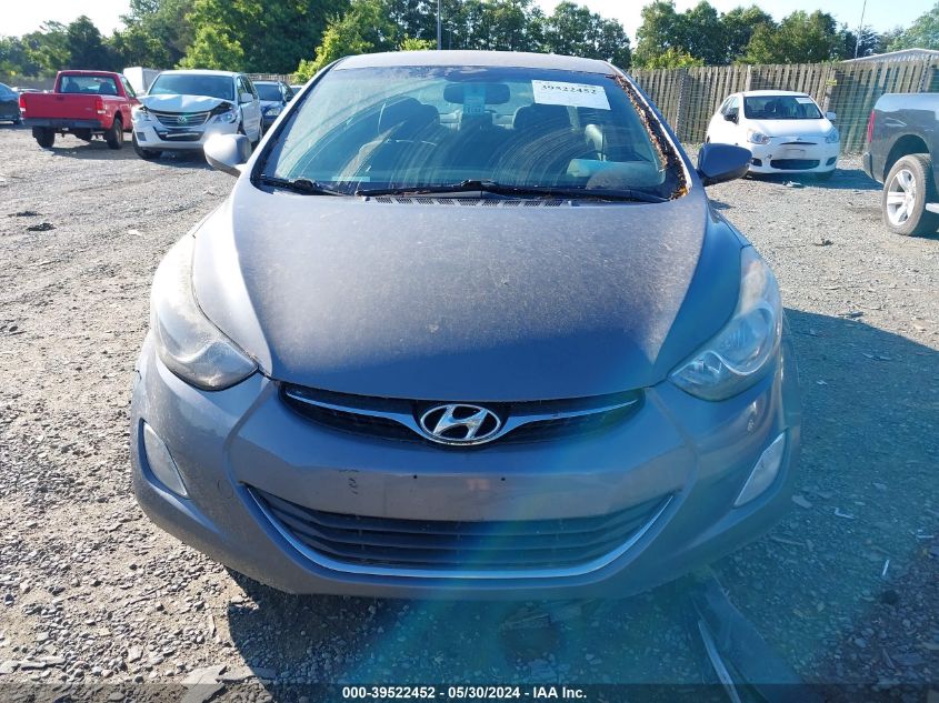 2013 Hyundai Elantra Gls VIN: 5NPDH4AE3DH194351 Lot: 39522452