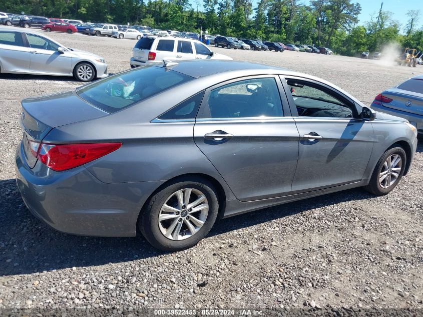 2013 Hyundai Sonata Gls VIN: 5NPEB4AC2DH701163 Lot: 39522453