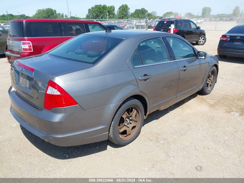 2010 Ford Fusion Se VIN: 3FAHP0HA3AR119776 Lot: 39522466