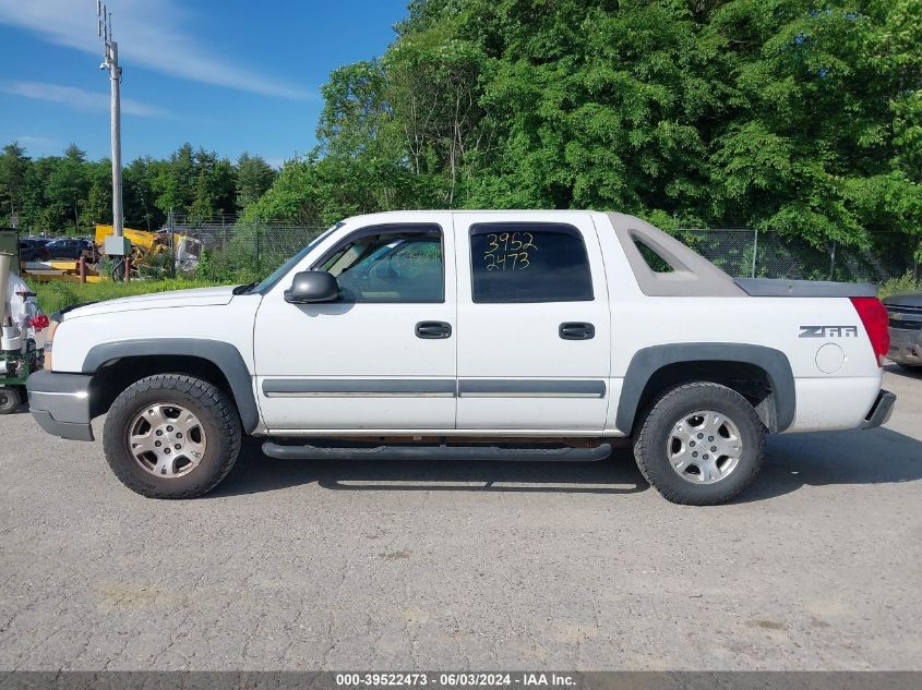 2004 Chevrolet Avalanche 1500 VIN: 3GNEC12T84G127548 Lot: 39522473