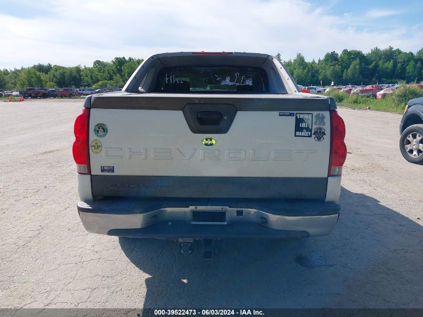 2004 Chevrolet Avalanche 1500 VIN: 3GNEC12T84G127548 Lot: 39522473