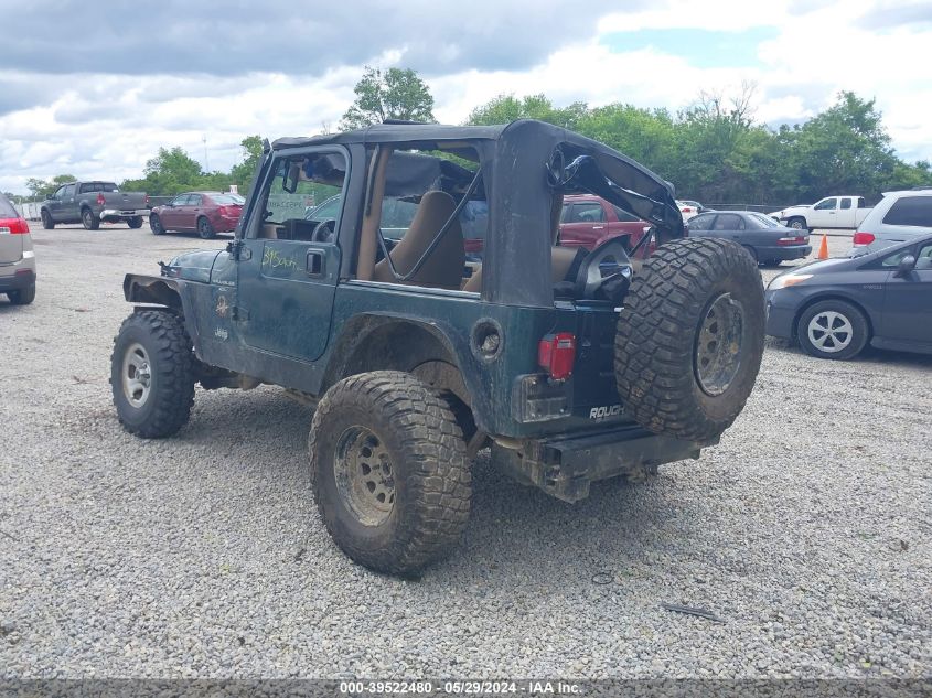 2000 Jeep Wrangler Sahara VIN: 1J4FA59S9YP734044 Lot: 39522480