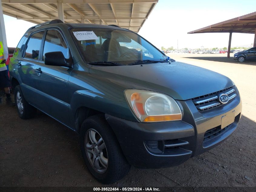 KNDJF723177420130 2007 Kia Sportage Lx V6