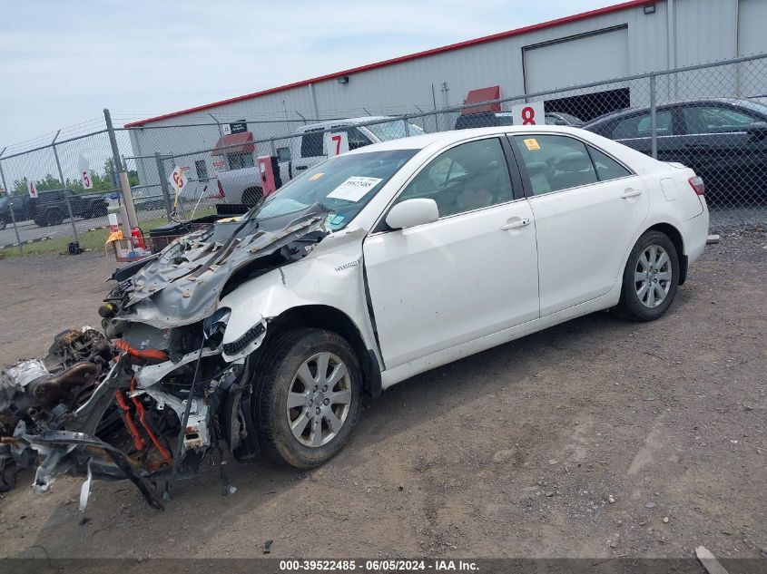 2007 Toyota Camry Hybrid VIN: JTNBB46K873038776 Lot: 39522485