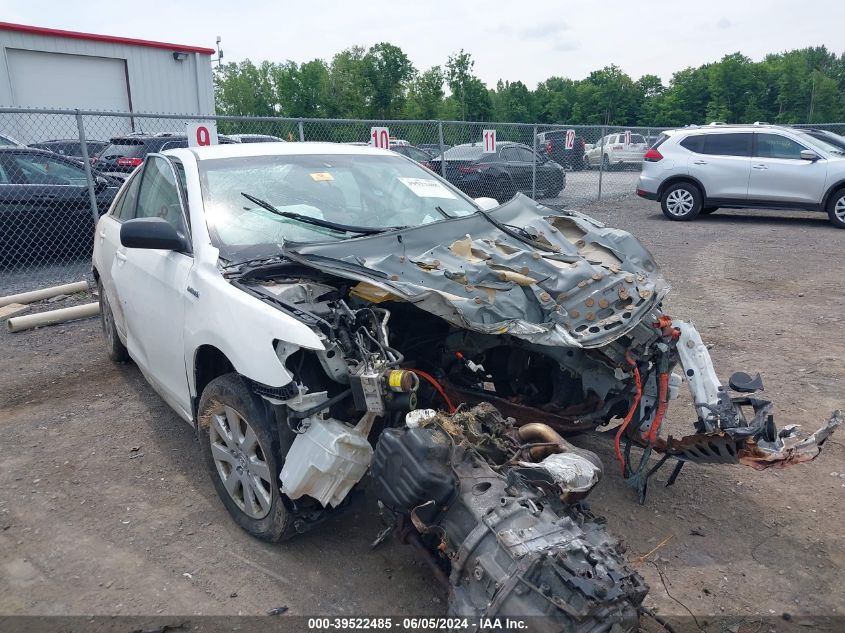 2007 Toyota Camry Hybrid VIN: JTNBB46K873038776 Lot: 39522485