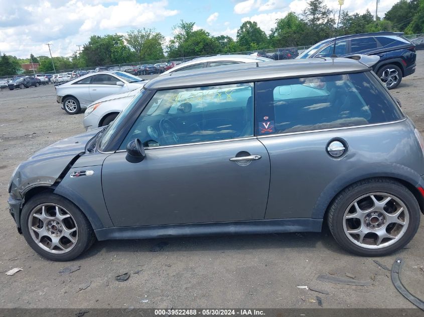 2003 Mini Cooper S VIN: WMWRE33453TD58335 Lot: 39522488