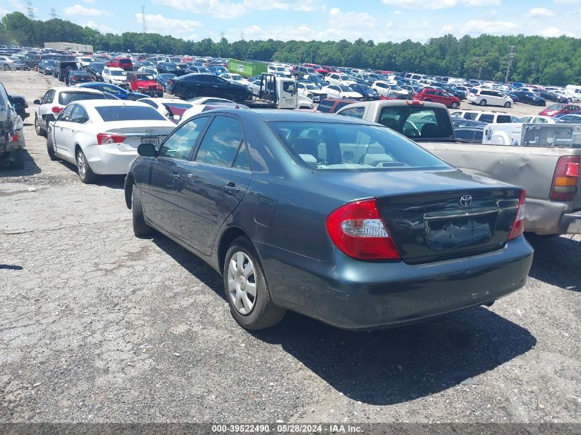 2003 Toyota Camry Le VIN: 4T1BE32K63U648932 Lot: 39522490