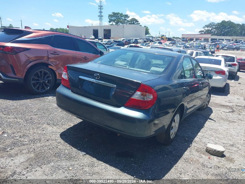 2003 Toyota Camry Le VIN: 4T1BE32K63U648932 Lot: 39522490