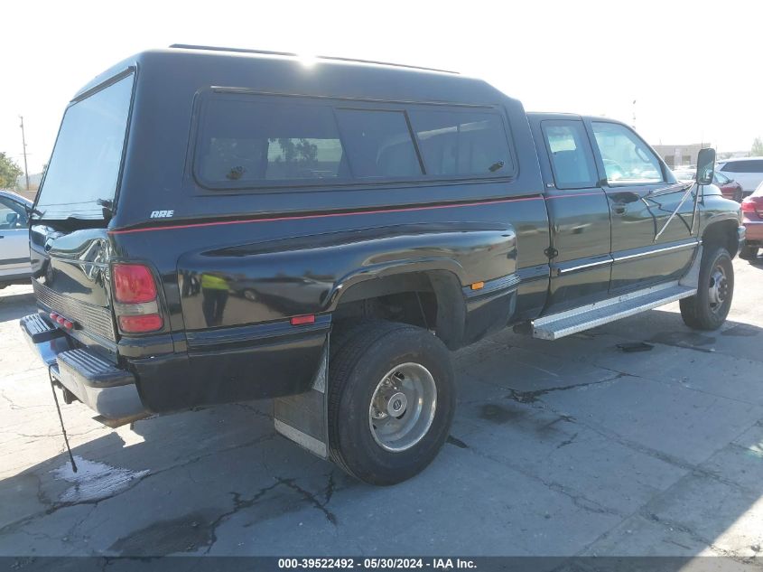 1996 Dodge Ram 3500 VIN: 3B7MF33W7TM135253 Lot: 39522492