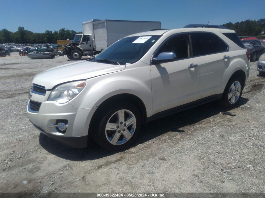 2015 Chevrolet Equinox Ltz VIN: 1GNALDEK8FZ131542 Lot: 39522494