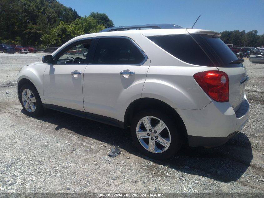 2015 Chevrolet Equinox Ltz VIN: 1GNALDEK8FZ131542 Lot: 39522494