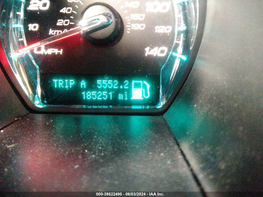 2010 Ford Taurus Sho VIN: 1FAHP2KT6AG138142 Lot: 39522495