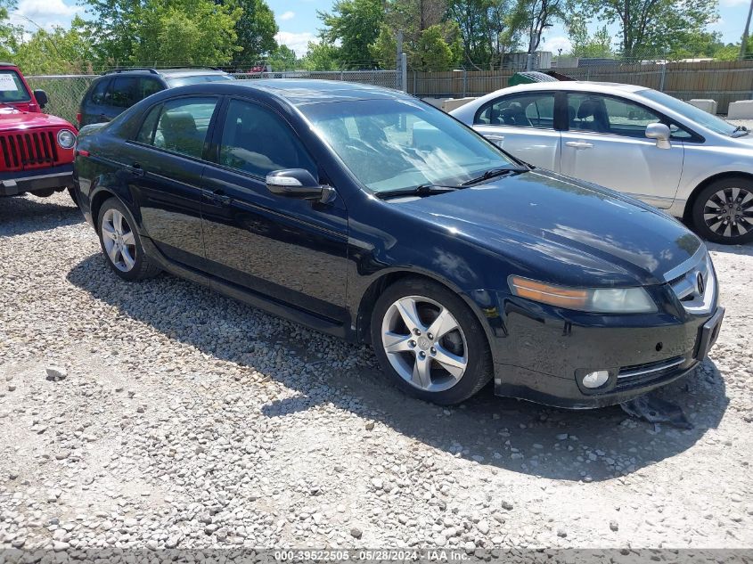 2008 Acura Tl 3.2 VIN: 19UUA66248A036579 Lot: 39522505