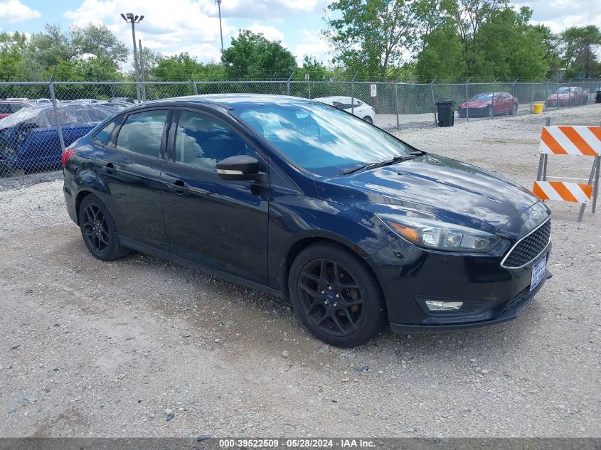 2016 Ford Focus Se VIN: 1FADP3F27GL242810 Lot: 39522509