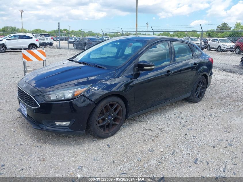 2016 Ford Focus Se VIN: 1FADP3F27GL242810 Lot: 39522509