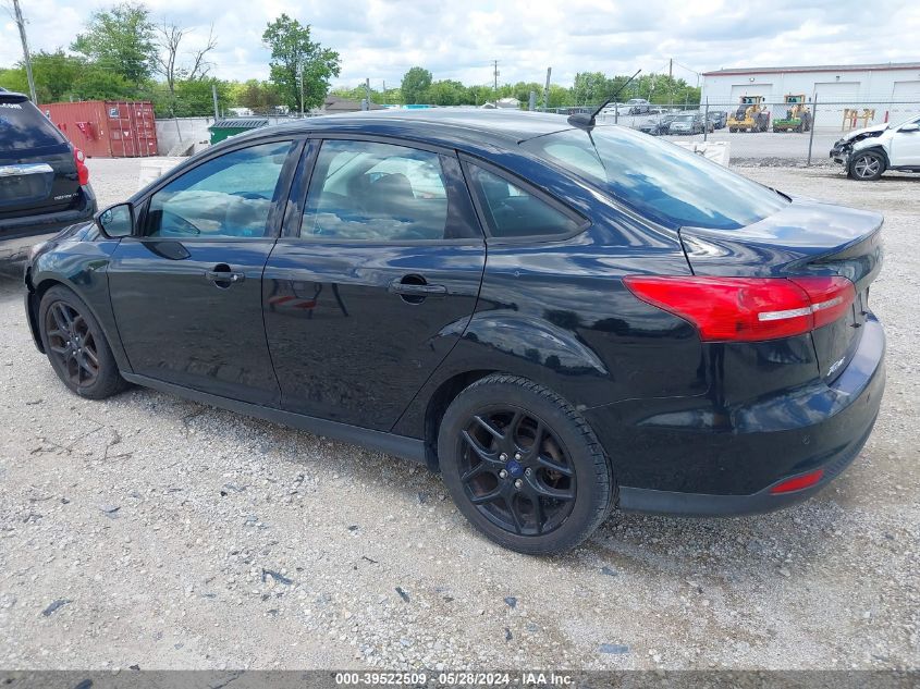 2016 Ford Focus Se VIN: 1FADP3F27GL242810 Lot: 39522509