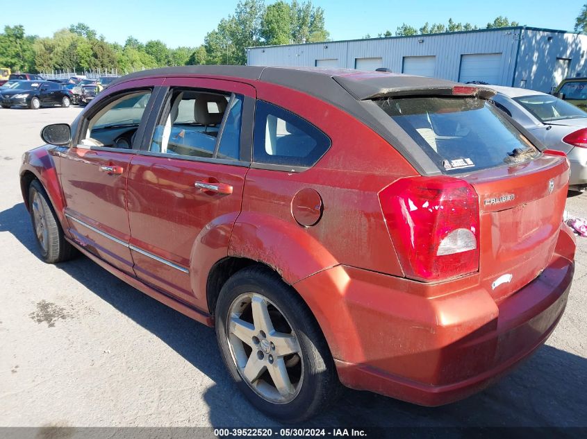 2007 Dodge Caliber R/T VIN: 1B3HE78K27D152840 Lot: 39522520