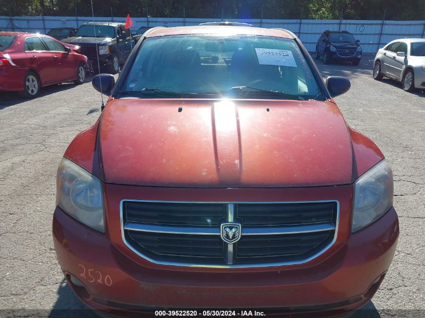 2007 Dodge Caliber R/T VIN: 1B3HE78K27D152840 Lot: 39522520