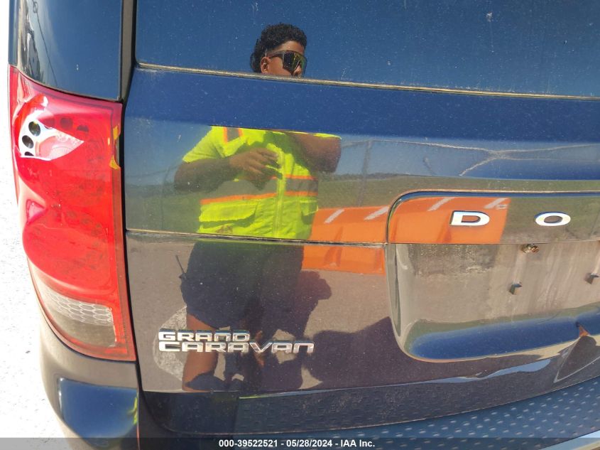 2011 Dodge Grand Caravan Mainstreet VIN: 2D4RN3DG5BR750409 Lot: 39522521