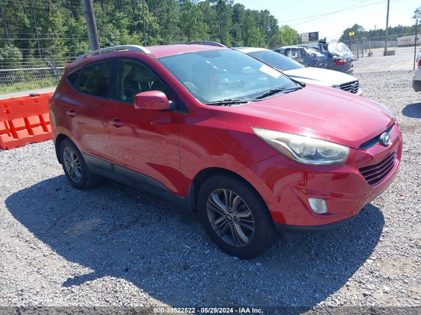 2015 Hyundai Tucson Se VIN: KM8JU3AG7FU035511 Lot: 39522522