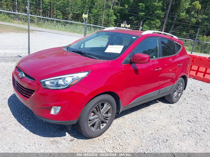 2015 Hyundai Tucson Se VIN: KM8JU3AG7FU035511 Lot: 39522522