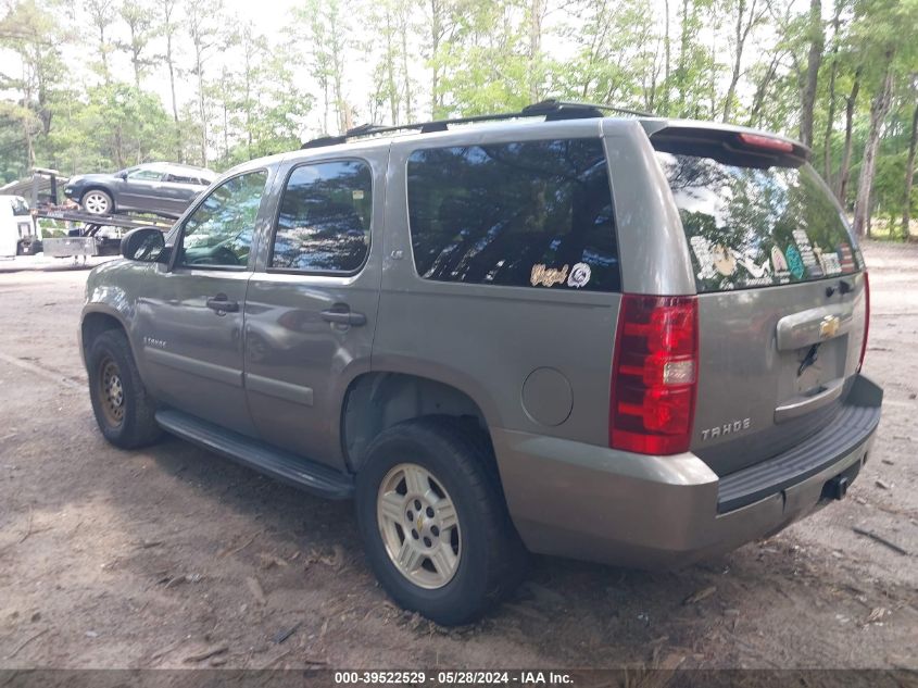 2007 Chevrolet Tahoe Ls VIN: 1GNFC13057J224640 Lot: 39522529