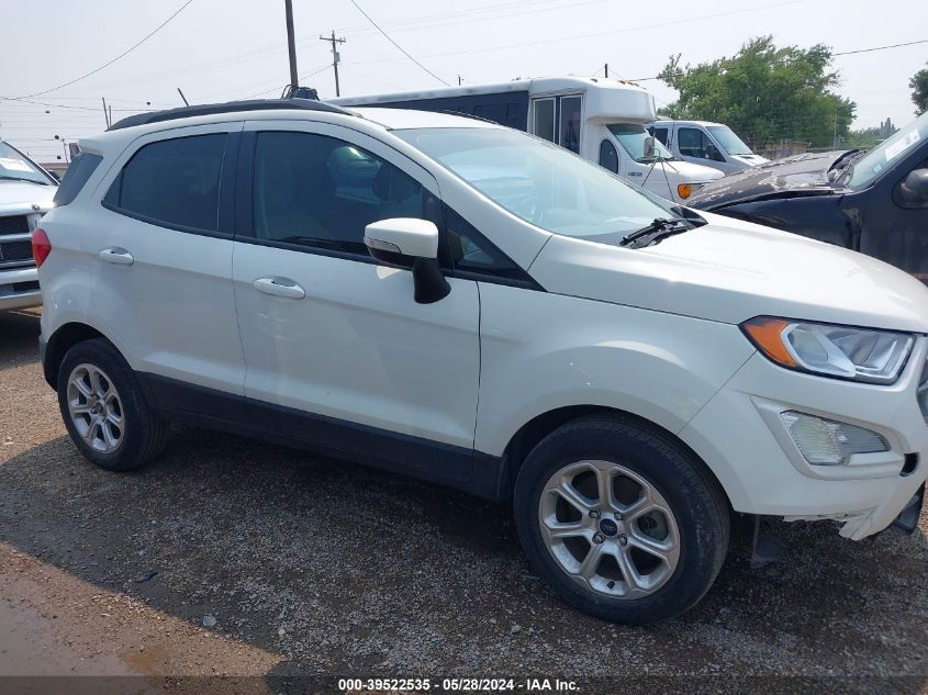 2020 Ford Ecosport Se VIN: MAJ3S2GE6LC342484 Lot: 39522535