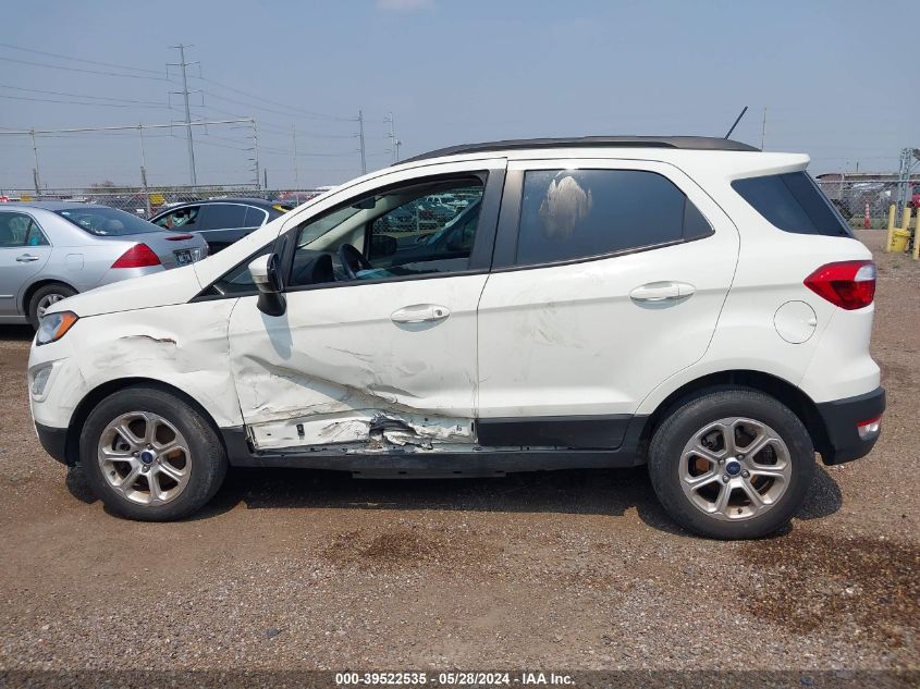 2020 Ford Ecosport Se VIN: MAJ3S2GE6LC342484 Lot: 39522535