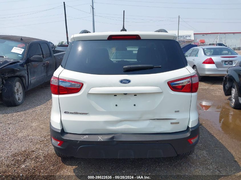 2020 Ford Ecosport Se VIN: MAJ3S2GE6LC342484 Lot: 39522535