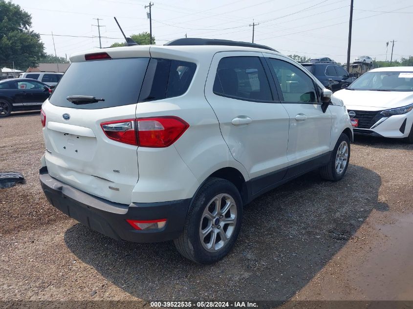 2020 Ford Ecosport Se VIN: MAJ3S2GE6LC342484 Lot: 39522535