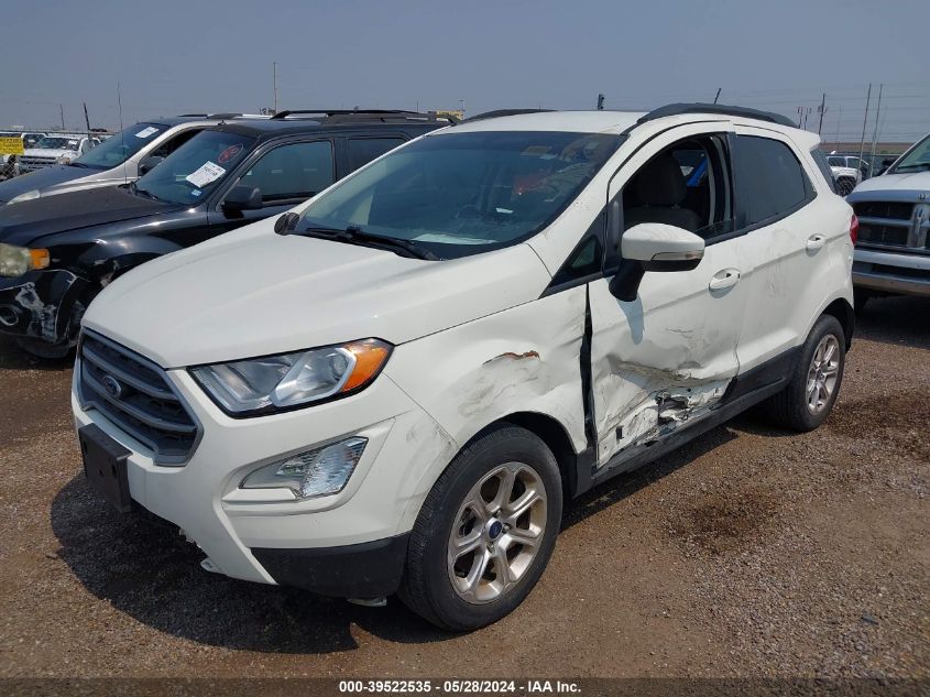 2020 Ford Ecosport Se VIN: MAJ3S2GE6LC342484 Lot: 39522535