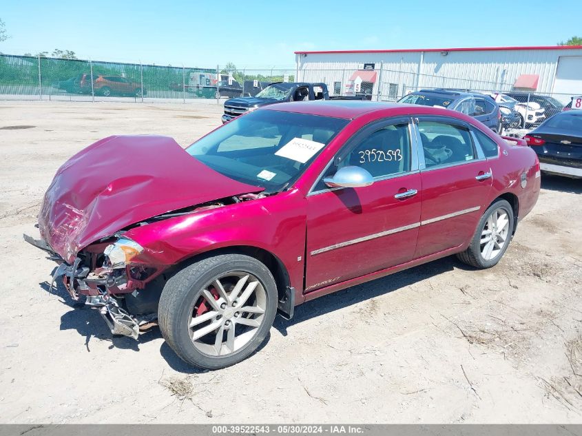 2008 Chevrolet Impala Ltz VIN: 2G1WU583989202842 Lot: 39522543