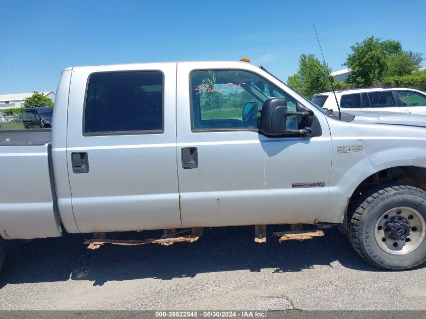 1999 Ford F-350 Lariat/Xl/Xlt VIN: 1FTWW32F6XEE05322 Lot: 39522545